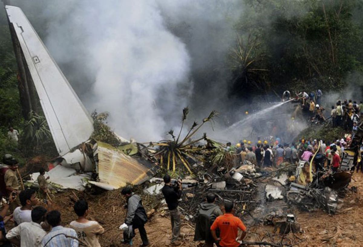 Plane crash in India leaves 158 feared dead The Independent The