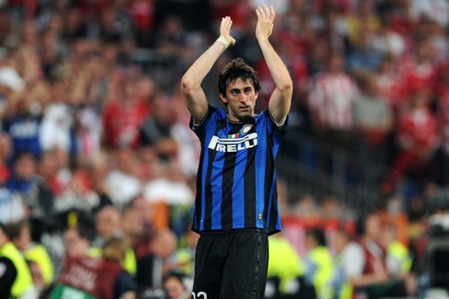 Milito was crucial to Inter's Champions League success