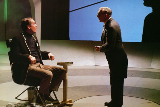 Patrick McGoohan in ‘The Prisoner’: is this where big data is taking us? 