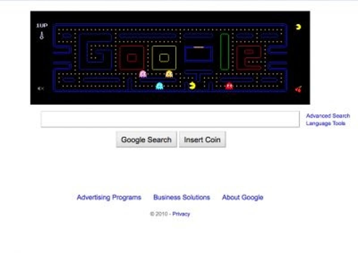 Google's interactive PAC-MAN doodle eats up millions of hours of