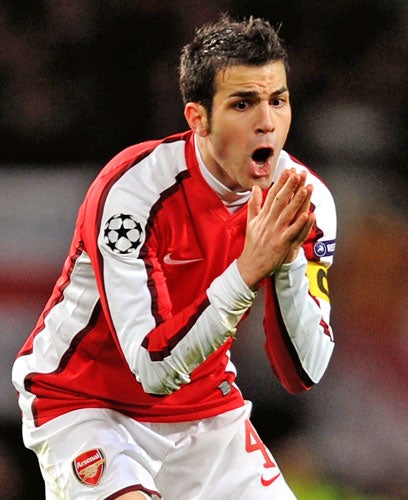 Fabregas has told Arsenal he wants to leave