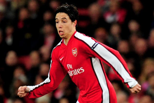 Nasri is currently on duty with France