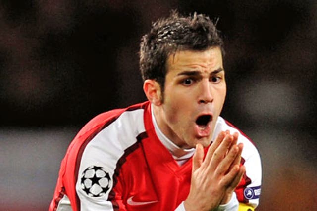 Fabregas has told Arsenal he wants to move