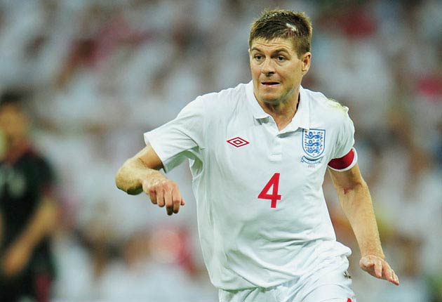Gerrard takes the armband for England