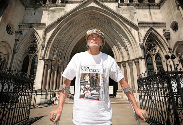 Parliament Square protester Brian Haw
