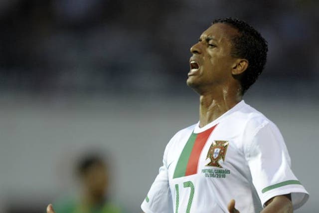 Nani reportedly has a shoulder injury