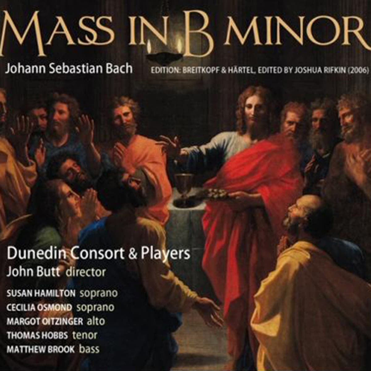 Album: Bach, Mass In B Minor – Dunedin Consort (linn Records) 