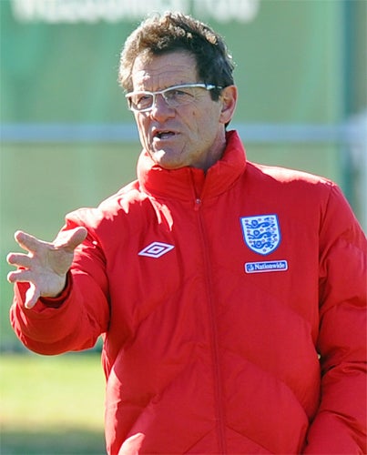 Capello has been angered by player unrest