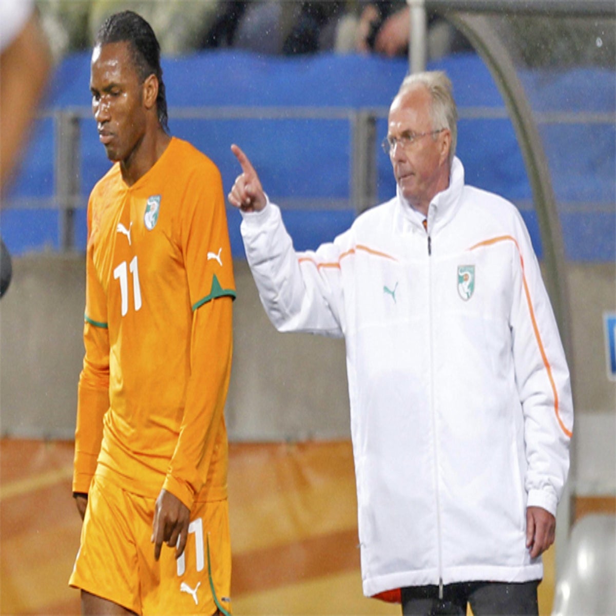 Ivory Coast team at World Cup 2010 in pictures