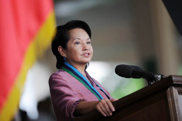 A court in the Philippines has issued an arrest warrant for former president Gloria Macapagal?Arroyo