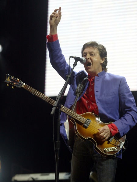 Media man Stuart Bell has proved a valuable ally to Sir Paul (above)
