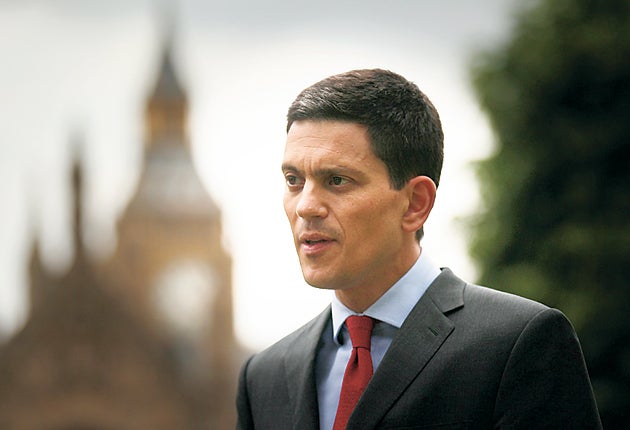 David Miliband has so far racked up £185,265 in financial support from major backers