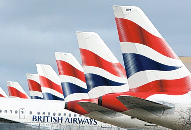 British Airways passenger figures held up well last month