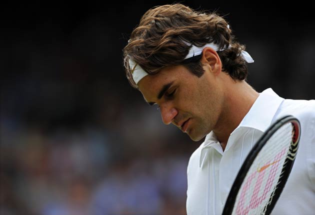 Federer has fallen to No 3 in the world