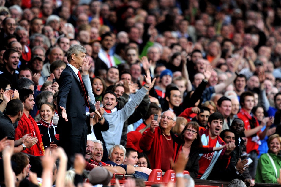 Wenger was sent to the stands at Old Trafford on the advice of Probert