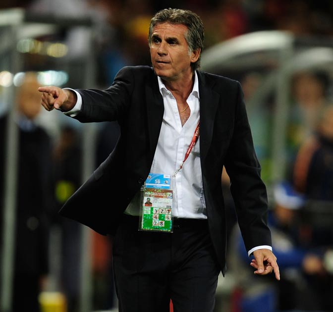 Queiroz was formerly the manager of Portugal