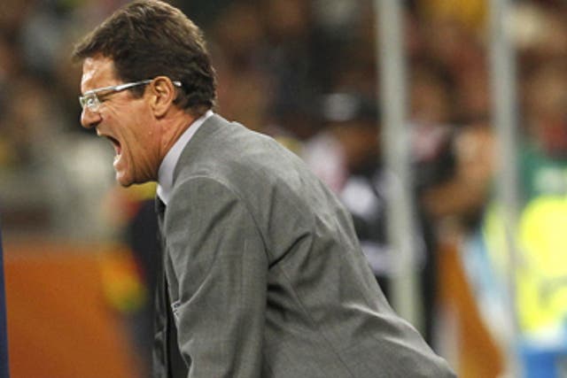 'I did not authorise this and am angry,' says Fabio Capello