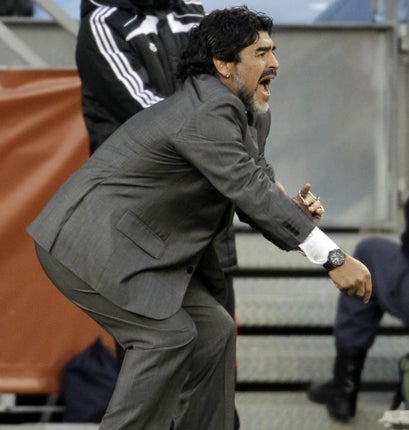 Maradona is adored in his homeland