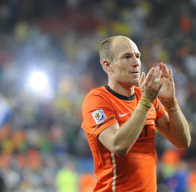 Robben played a key role in Holland's run to the final