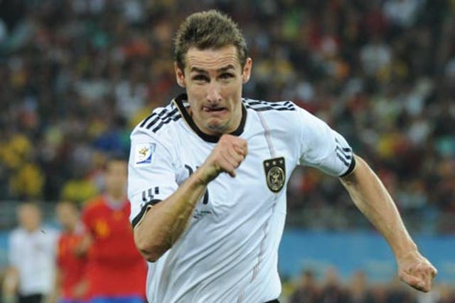Klose continues to fire on the international stage