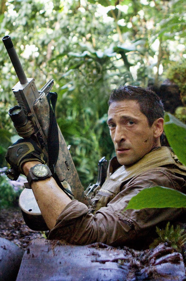 Hunted: Adrien Brody stars in ‘Predators’ (20th Century Fox)