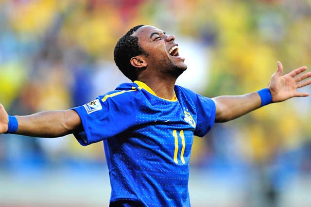 Robinho proved at the World Cup what a talent he is