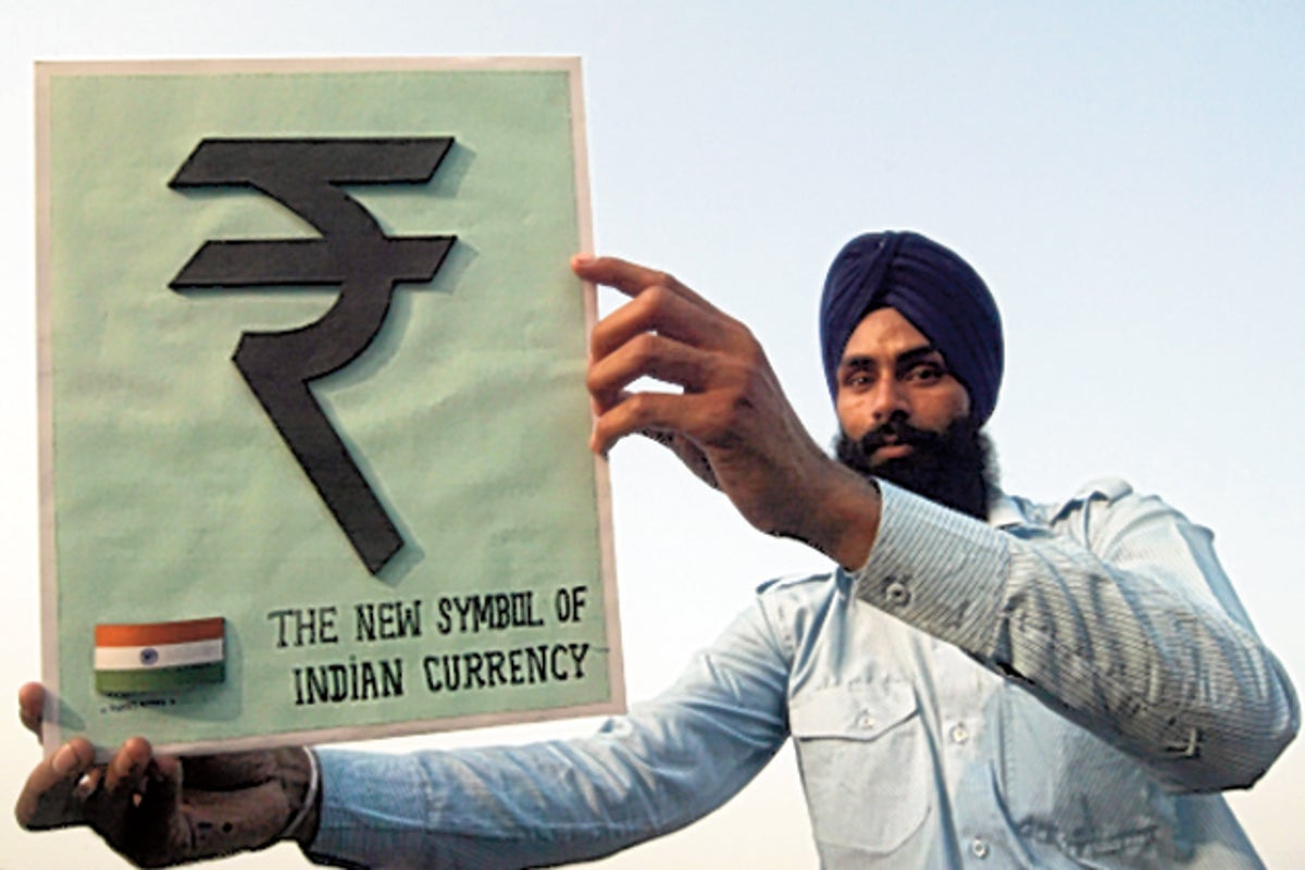 India's new rupee symbol unveiled | The Independent | The Independent