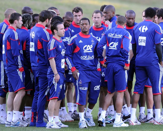 Evra was a key member of the French squad that went on strike