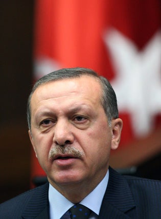 Turkey's PM Recep Tayyip Erdogan said his nation's navy will step up its surveillance of the eastern Mediterranean