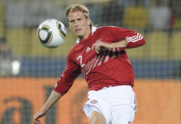 Christian Poulsen looks set to join Liverpool from Juventus