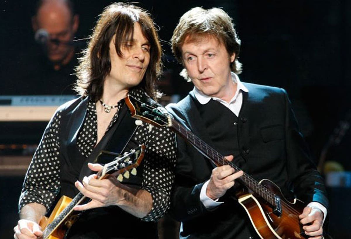 Maybe I'm amazed at being McCartney's chosen guitarist | The ...