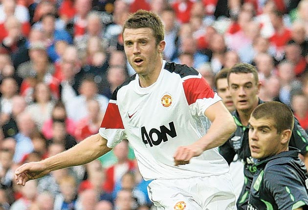 Carrick was disappointed not to have been included against Hungary