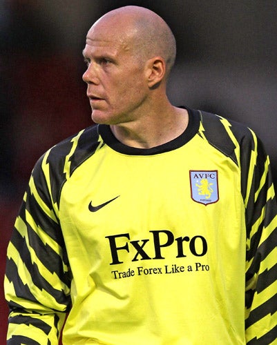 Friedel is out of contract at Aston Villa