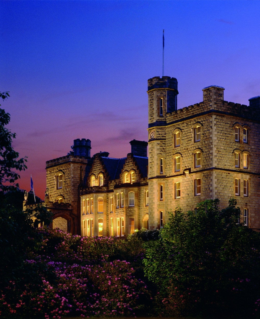 Inverlochy Castle by night