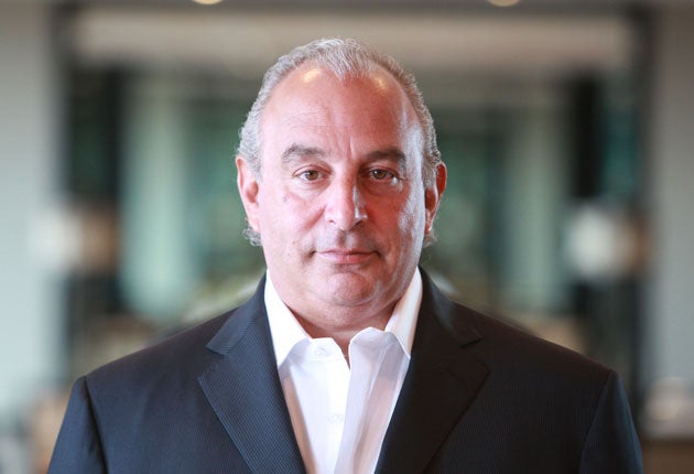 Sir Philip Green, one of the richest men in the UK, signed the letter supporting the Tories