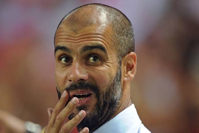 Guardiola will be able to turn his focus on United should his team secure a point in La Liga this Wednesday