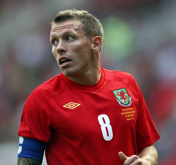 Craig Bellamy is on loan from Manchester City, playing for Cardiff