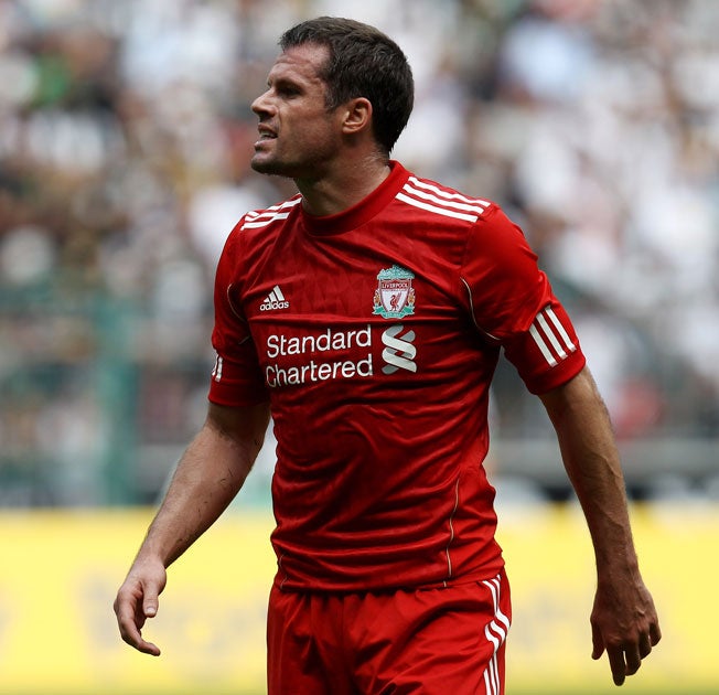 Carragher admits the title is out of reach