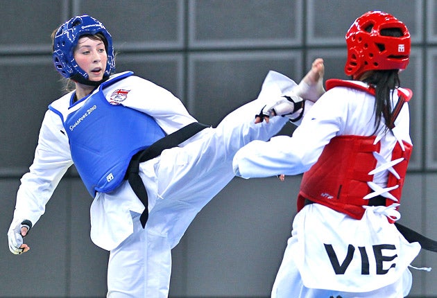 Youth Olympics: Jones 'excited' by tae kwon do gold | The Independent ...