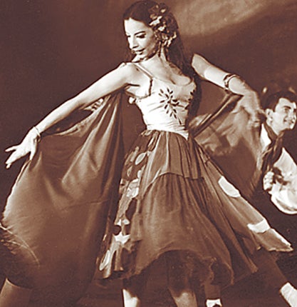 Alonso dancing with American Ballet Theatre in 1953