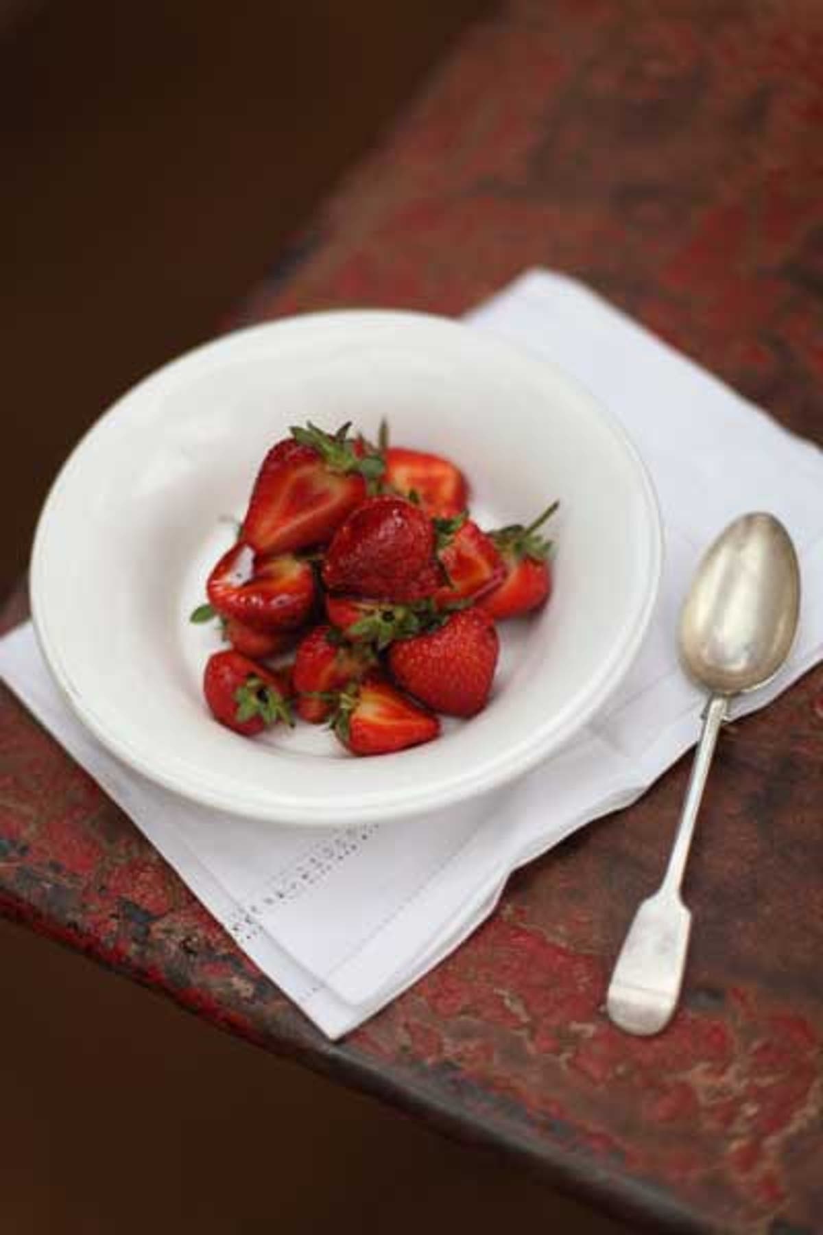 Strawberries with balsamic vinegar The Independent The Independent