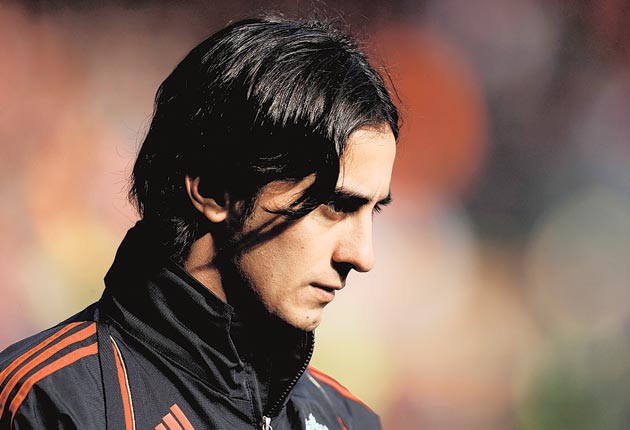 Aquilani was bought by Liverpool as a replacement for Xabi Alonso