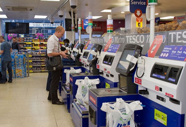 The trial will begin across supermarkets in partnership with the Home Office