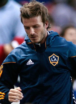 Beckham is close to a return