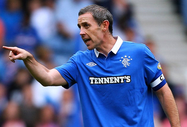 During his playing career David Weir captained Rangers making 230 appearances and scoring four goals