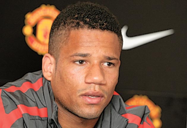 Bebe has played only seven first-team games for the Premier League champions