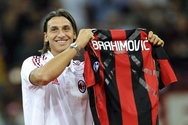 Ibrahimovic has joined on a season long loan that is likely to be made permanent