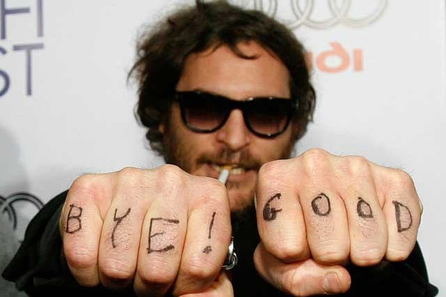 Joaquin Phoenix is back on the big screen after 'quitting' acting to launch a hip-hop career
