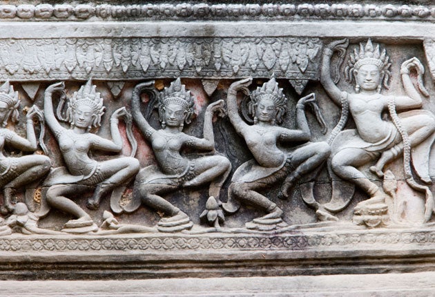 The 12th-century facebook of Angkor Wat | The Independent
