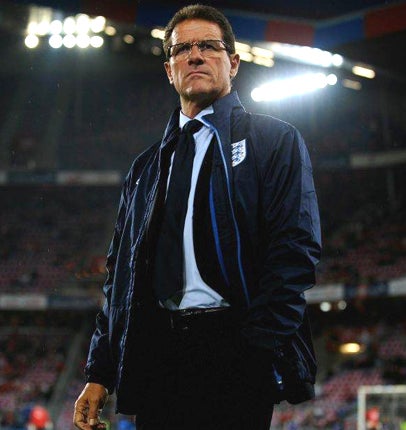 Capello's plans for Arsenal's Jack Wilshere and Newcastle's Andy Carroll remain unclear